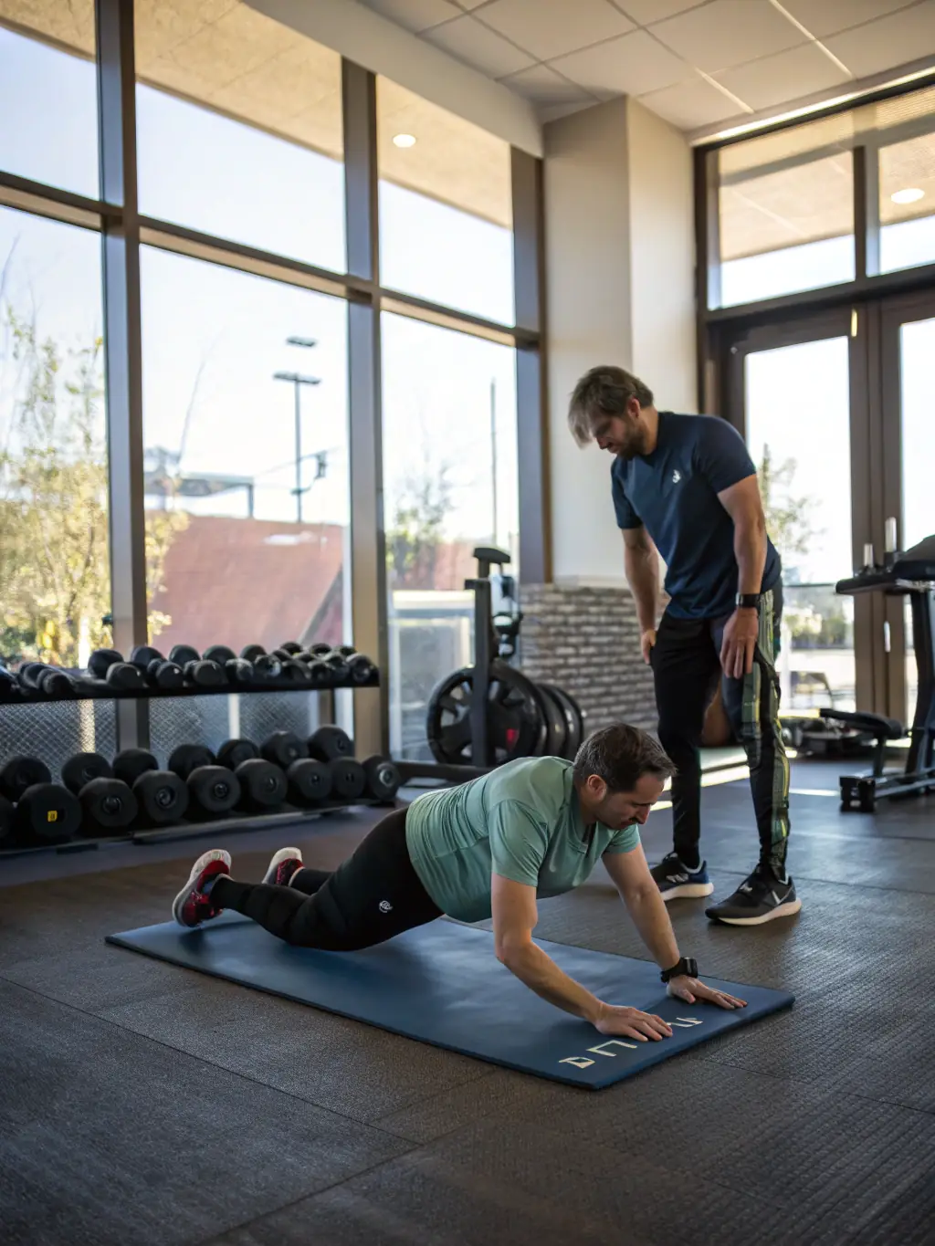 A person with a disability participating in an adapted gymnastics class, showcasing the organization's commitment to inclusivity and providing opportunities for all.